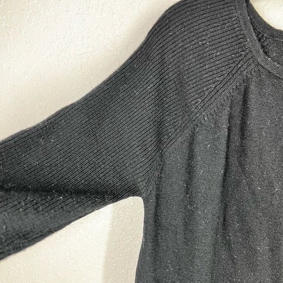 Athleta Black 100% Merino wool Sweater Dress, XS, - Picture 3 of 7